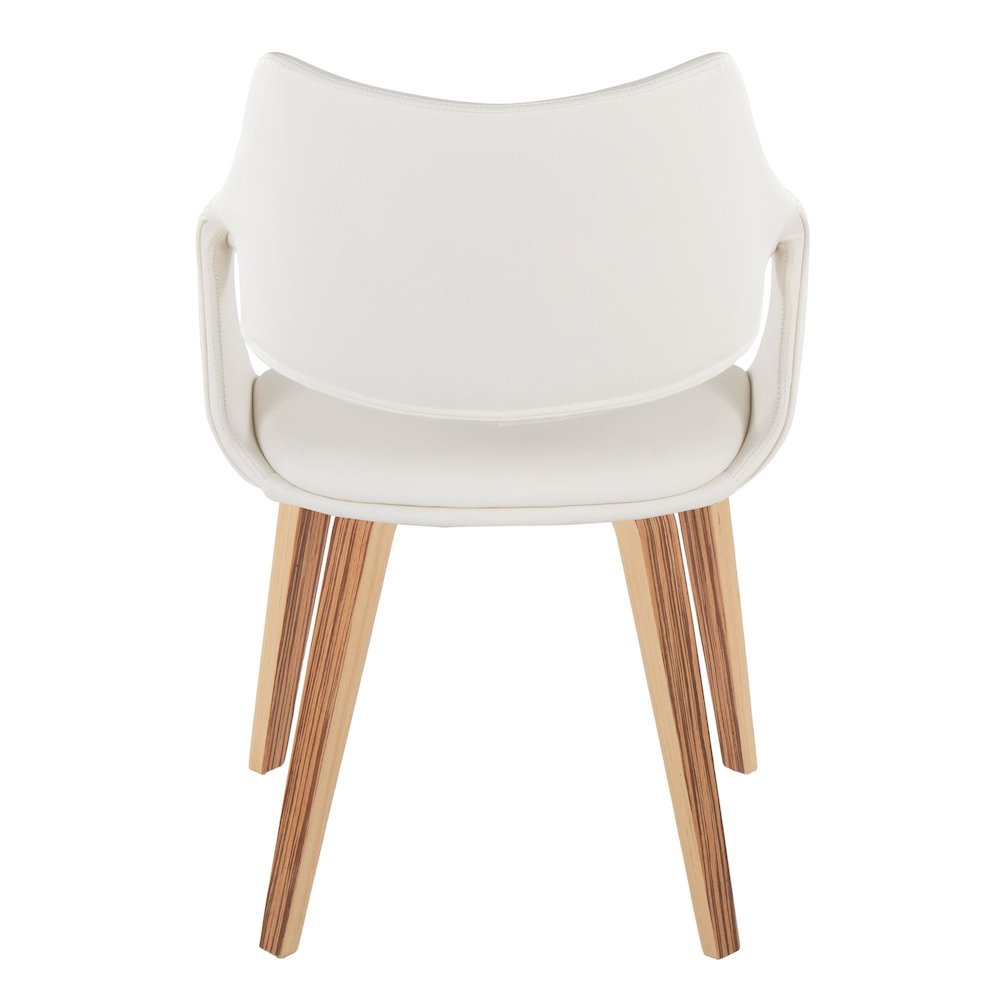 Curvo Highback Upholstered Chair - Set of 2. Picture 5