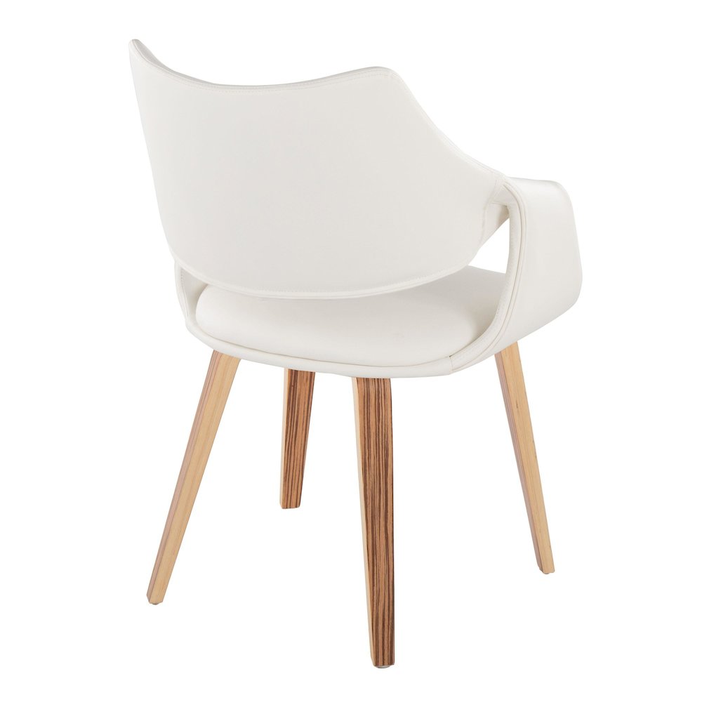 Curvo Highback Upholstered Chair - Set of 2. Picture 4