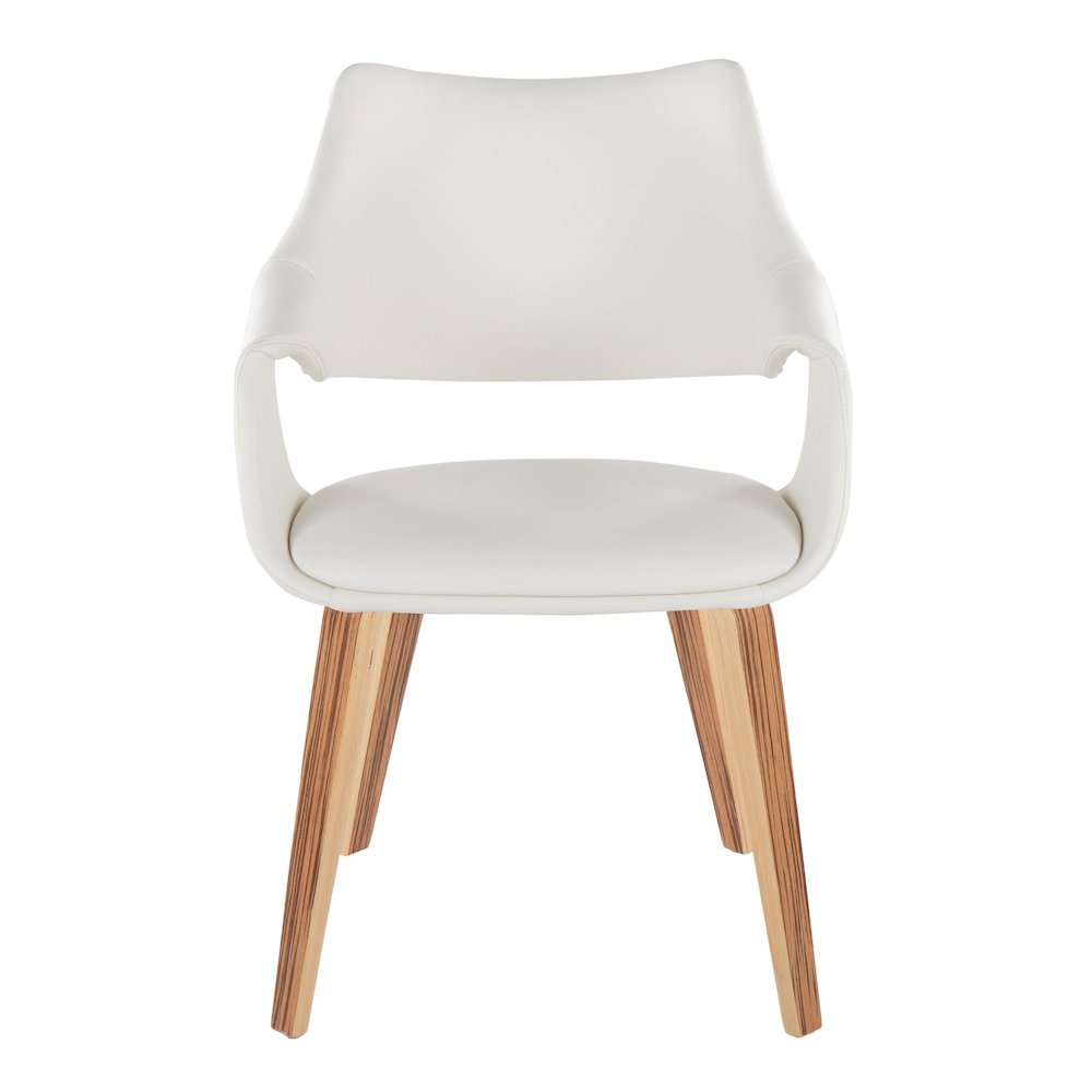 Curvo Highback Upholstered Chair - Set of 2. Picture 6