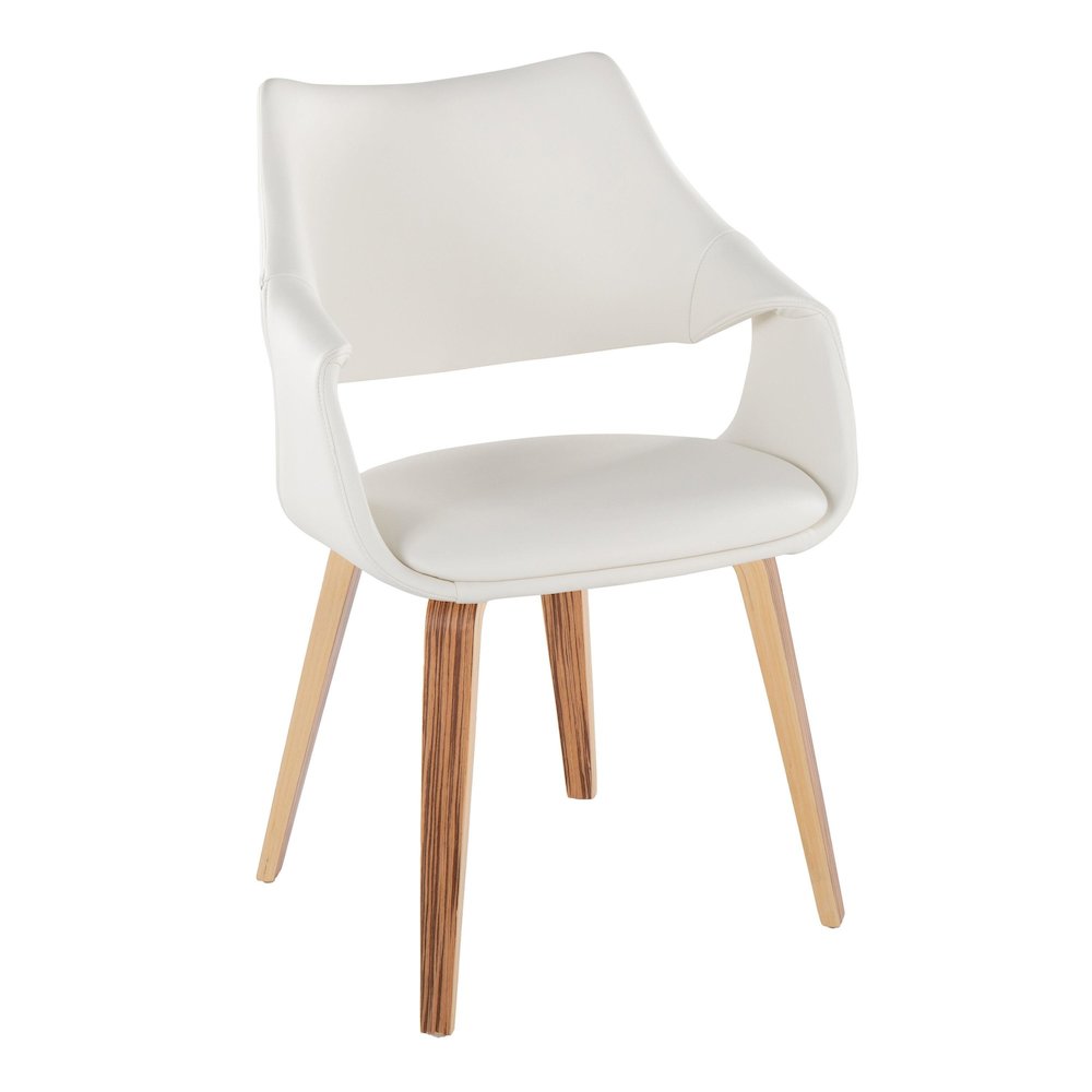 Curvo Highback Upholstered Chair - Set of 2. Picture 2
