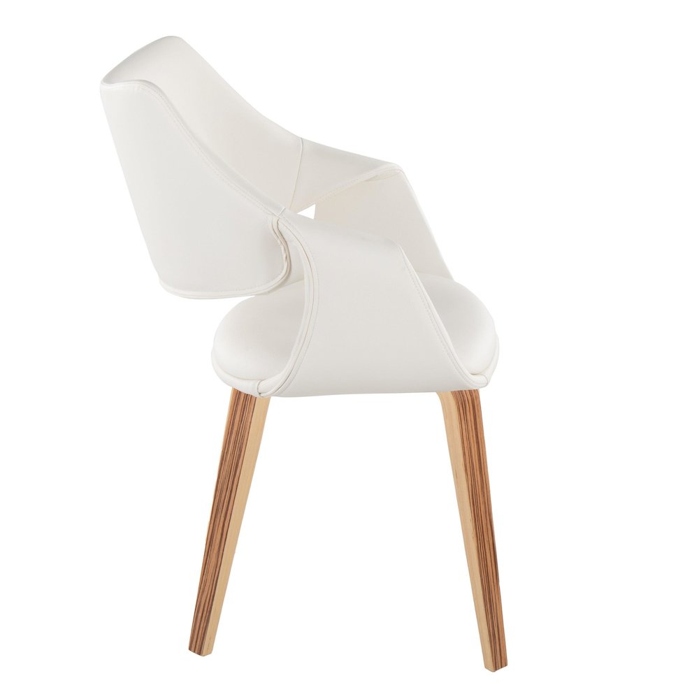 Curvo Highback Upholstered Chair - Set of 2. Picture 3