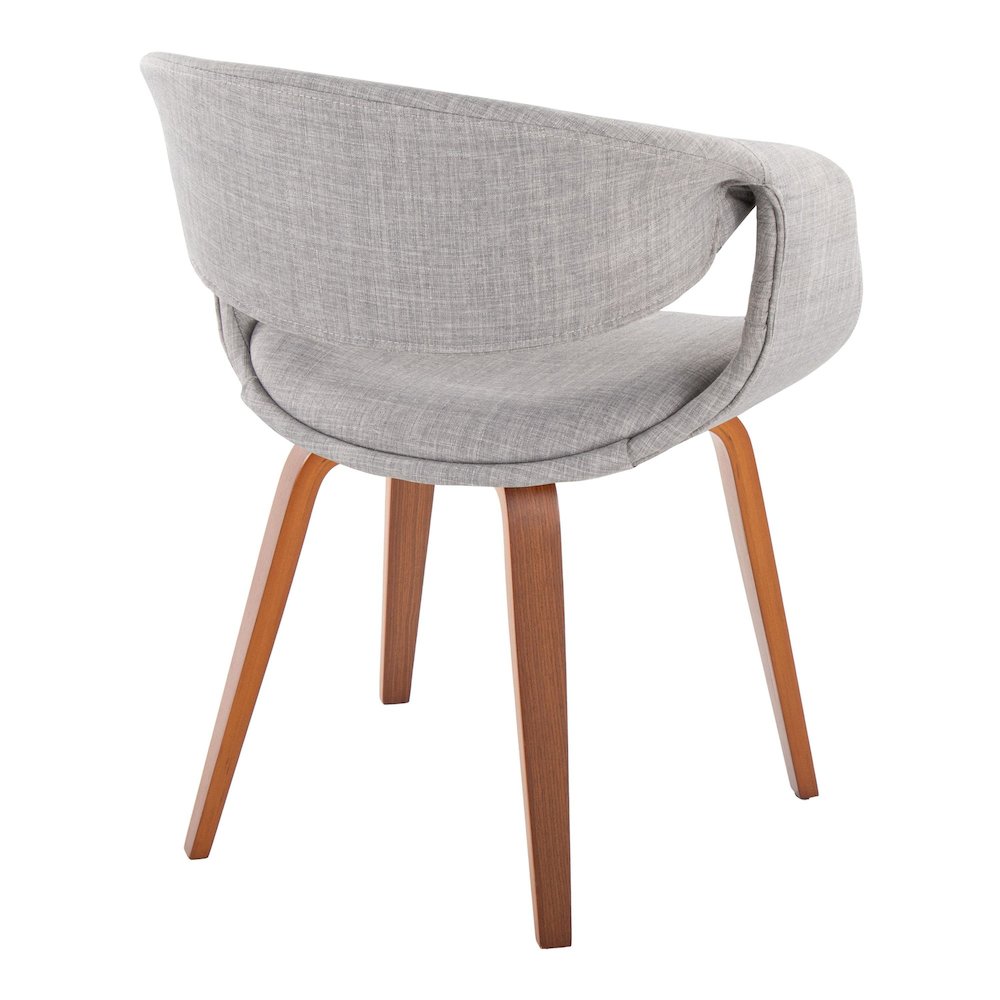 Curvo Upholstered Chair - Set of 2. Picture 4