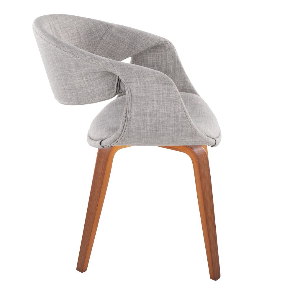 Curvo Upholstered Chair - Set of 2. Picture 3