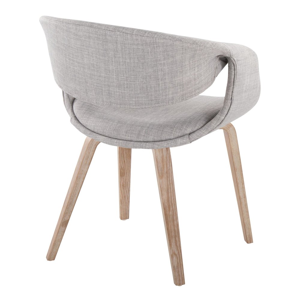 Curvo Upholstered Chair - Set of 2. Picture 4