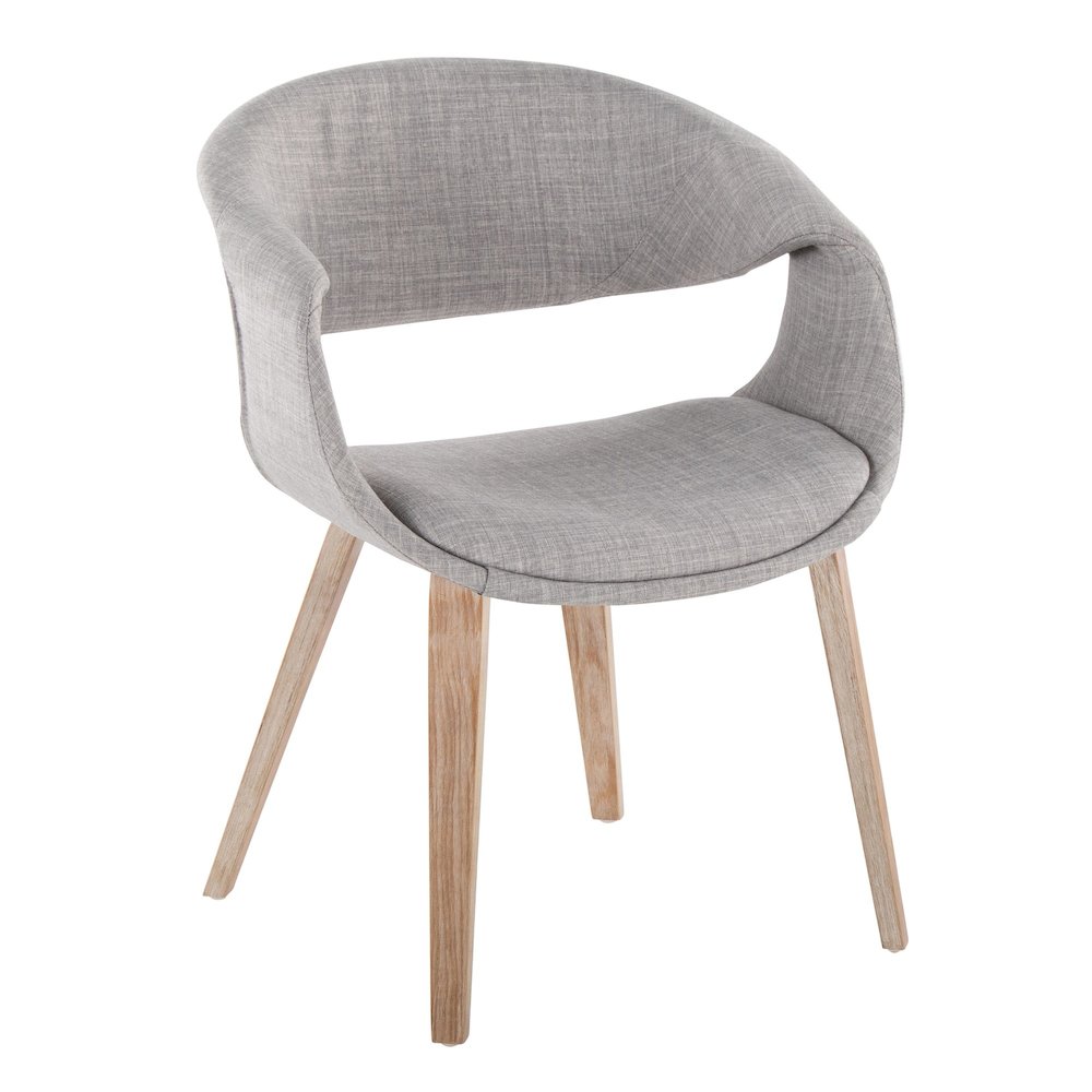 Curvo Upholstered Chair - Set of 2. Picture 2