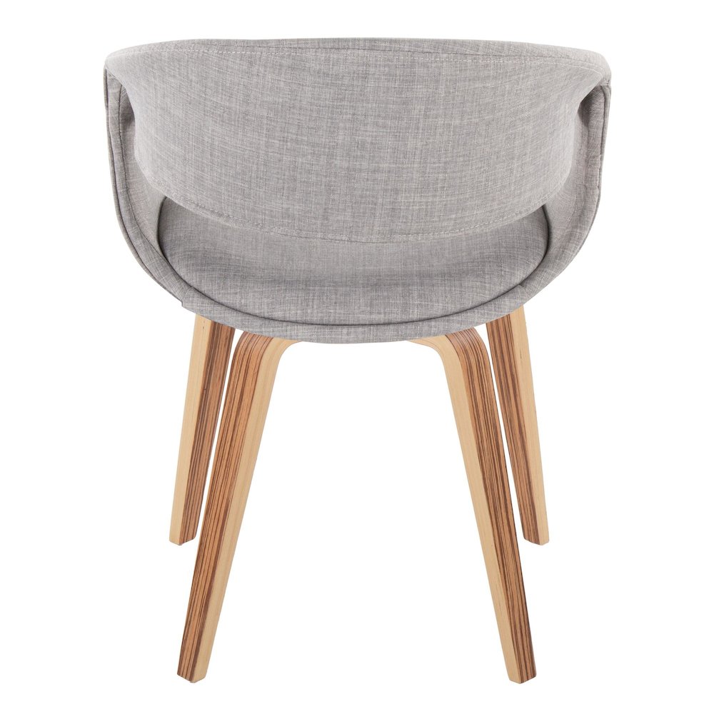 Curvo Upholstered Chair - Set of 2. Picture 5