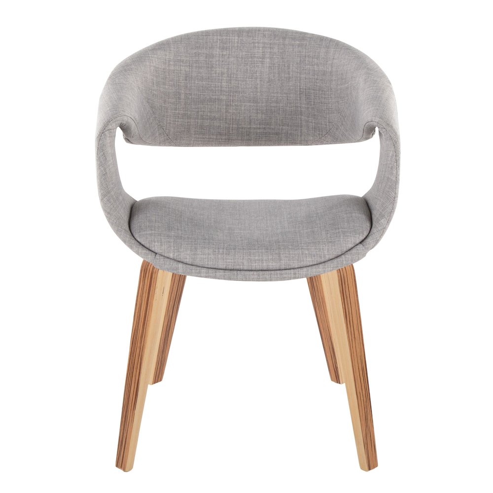 Curvo Upholstered Chair - Set of 2. Picture 6
