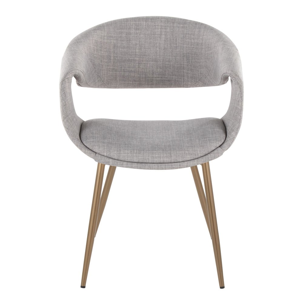 Curvo Upholstered Chair - Set of 2. Picture 6