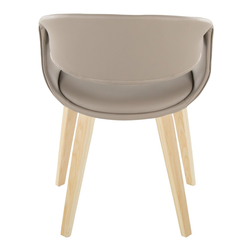 Curvo Upholstered Chair - Set of 2. Picture 5