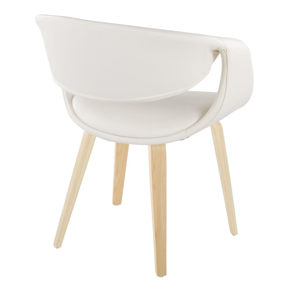 Curvo Upholstered Chair - Set of 2. Picture 4