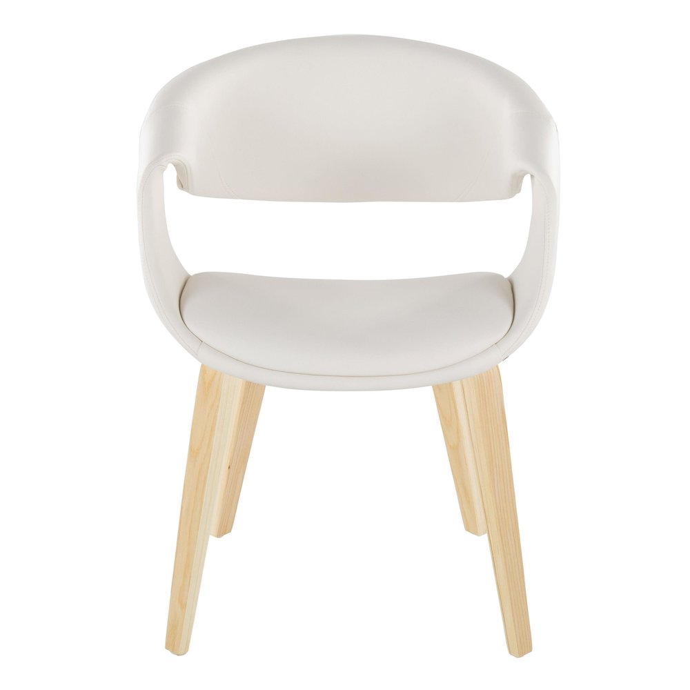 Curvo Upholstered Chair - Set of 2. Picture 6