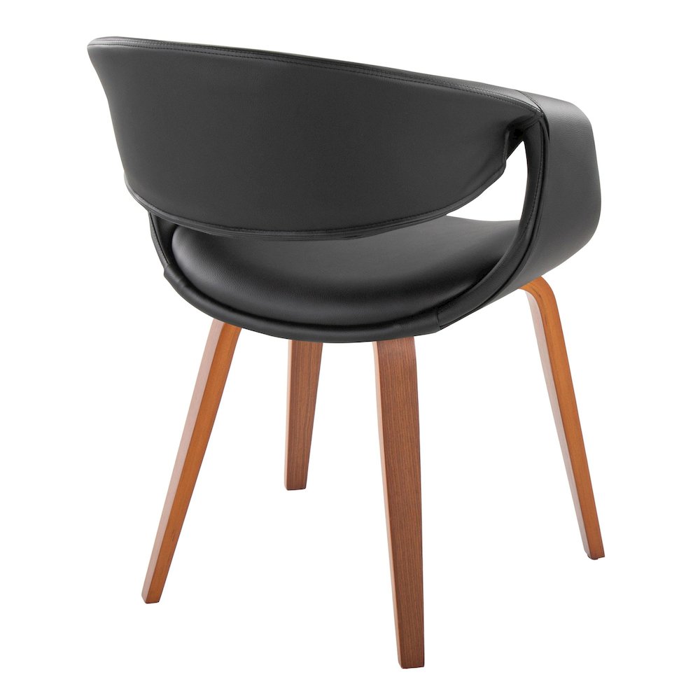 Curvo Upholstered Chair - Set of 2. Picture 4