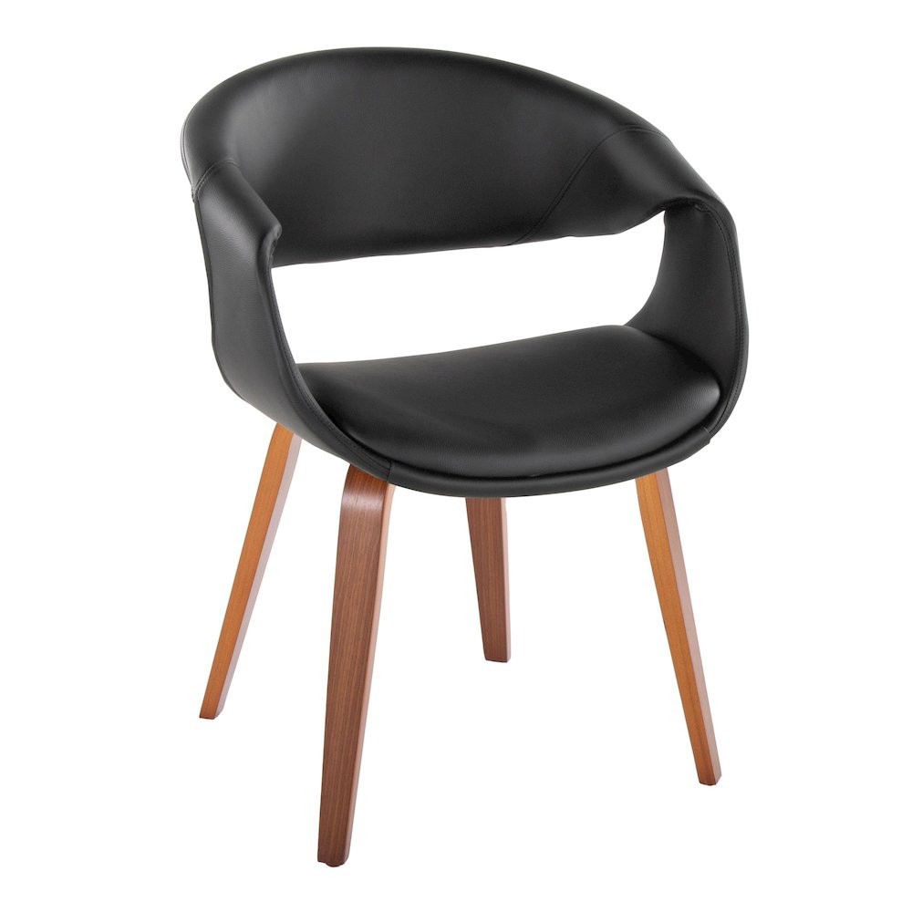 Curvo Upholstered Chair - Set of 2. Picture 2
