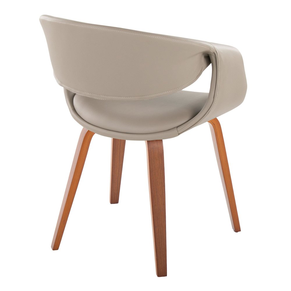 Curvo Upholstered Chair - Set of 2. Picture 4