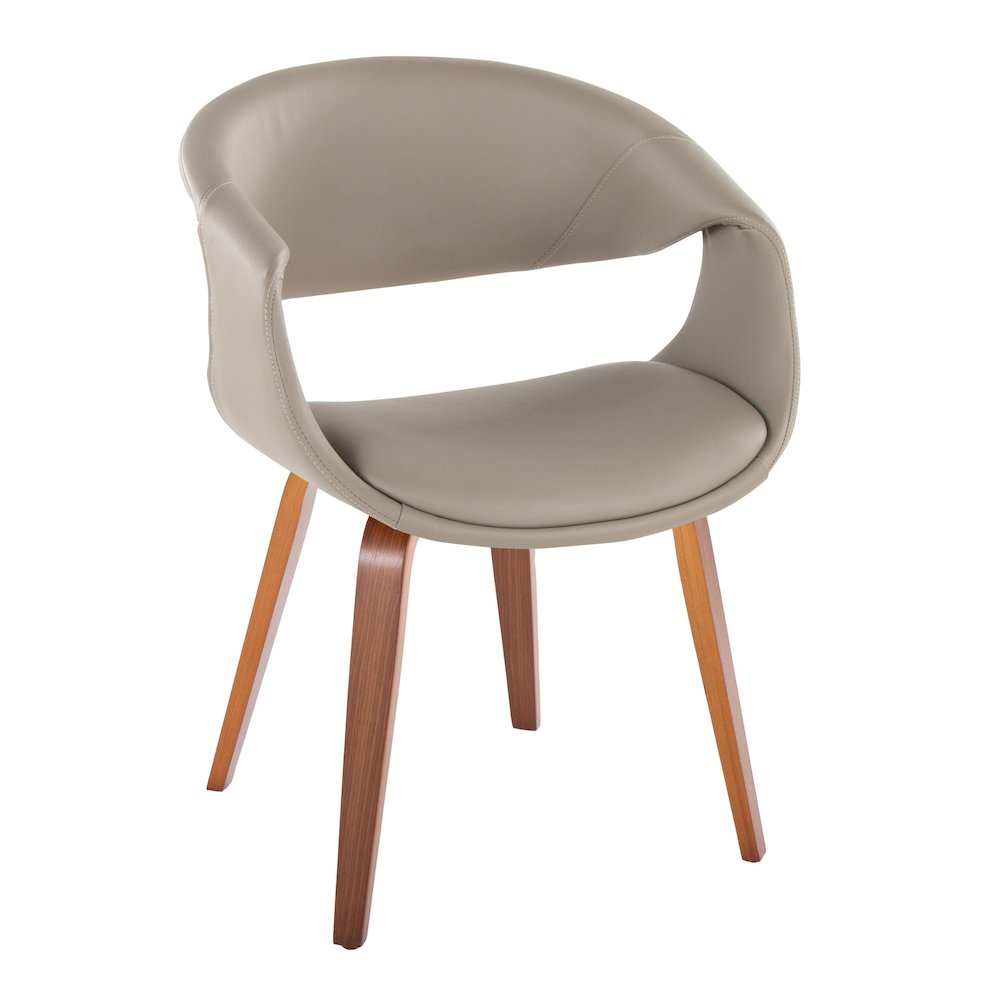 Curvo Upholstered Chair - Set of 2. Picture 2