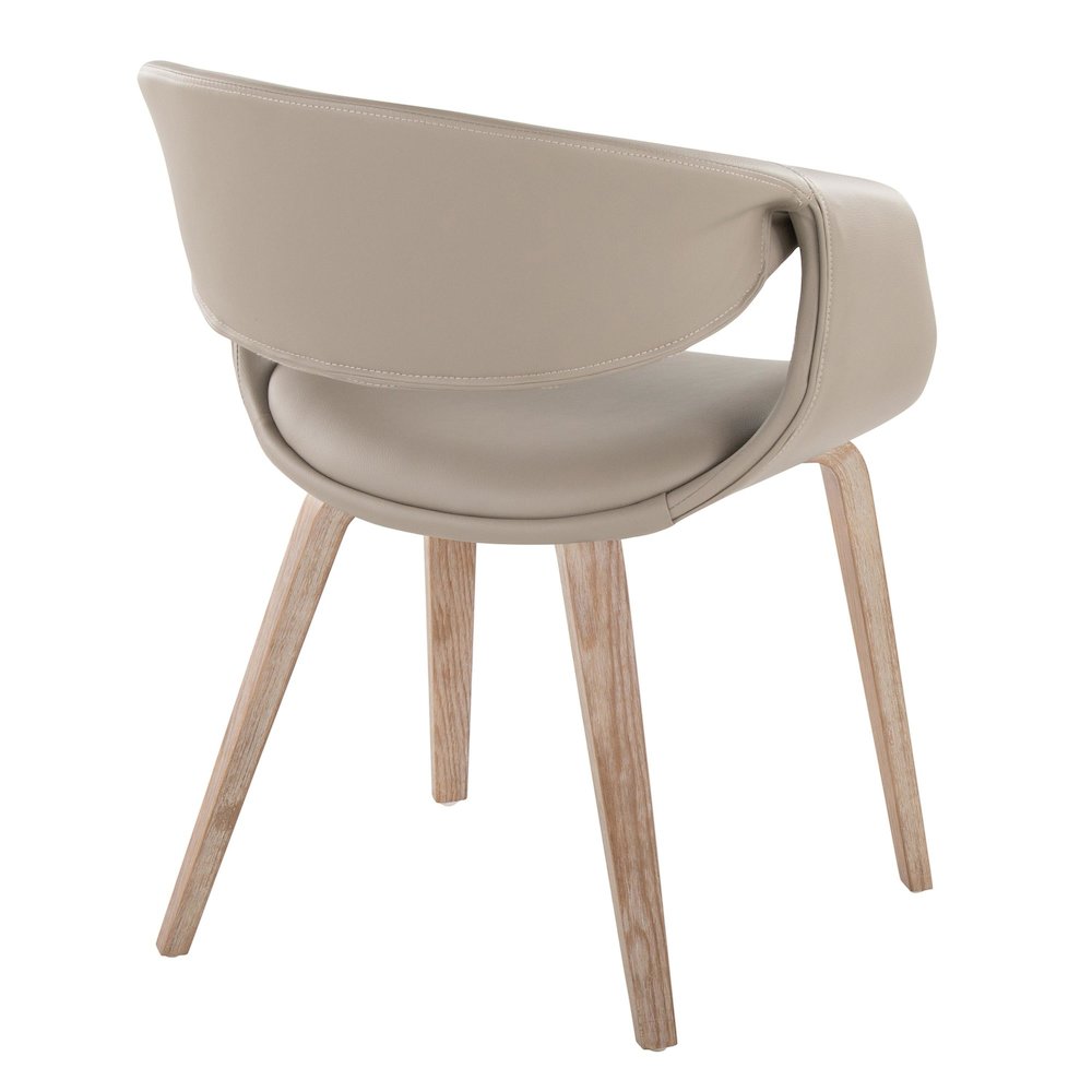 Curvo Upholstered Chair - Set of 2. Picture 4