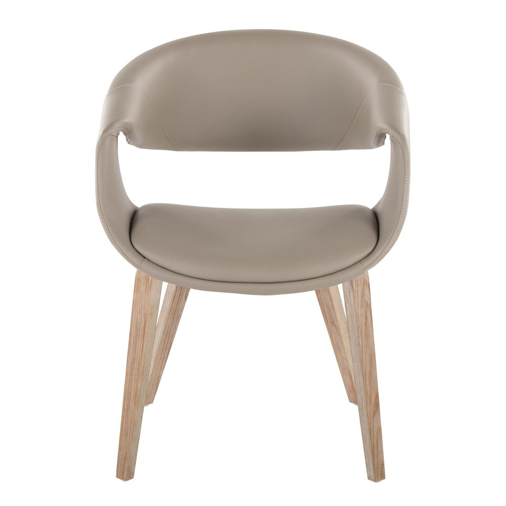 Curvo Upholstered Chair - Set of 2. Picture 6