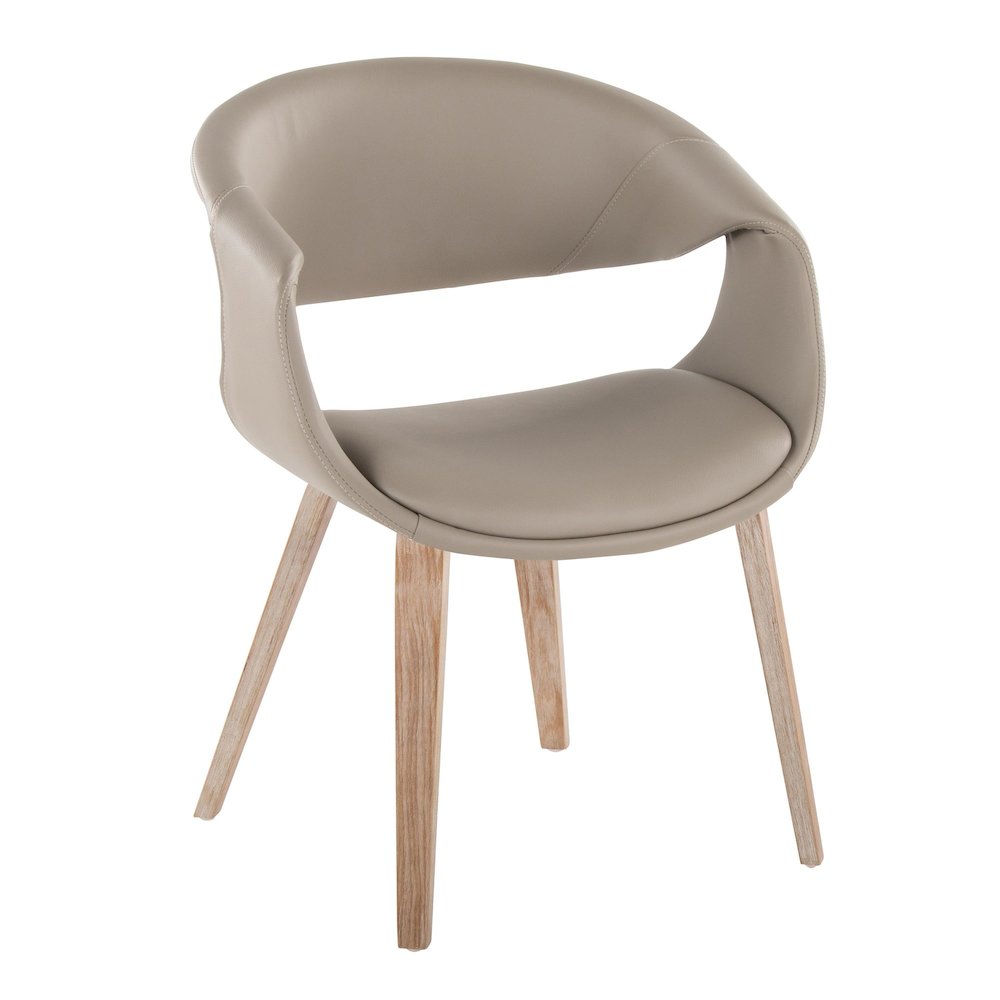 Curvo Upholstered Chair - Set of 2. Picture 2