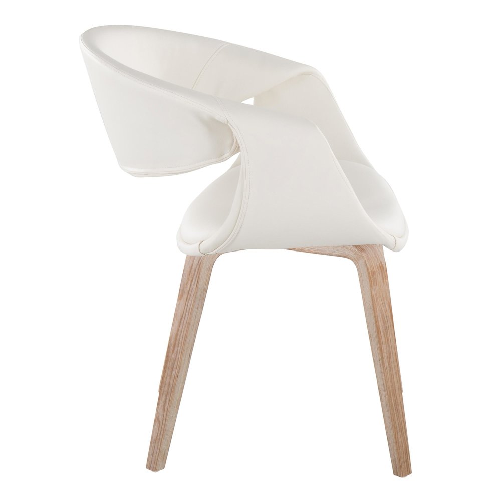 Curvo Upholstered Chair - Set of 2. Picture 3