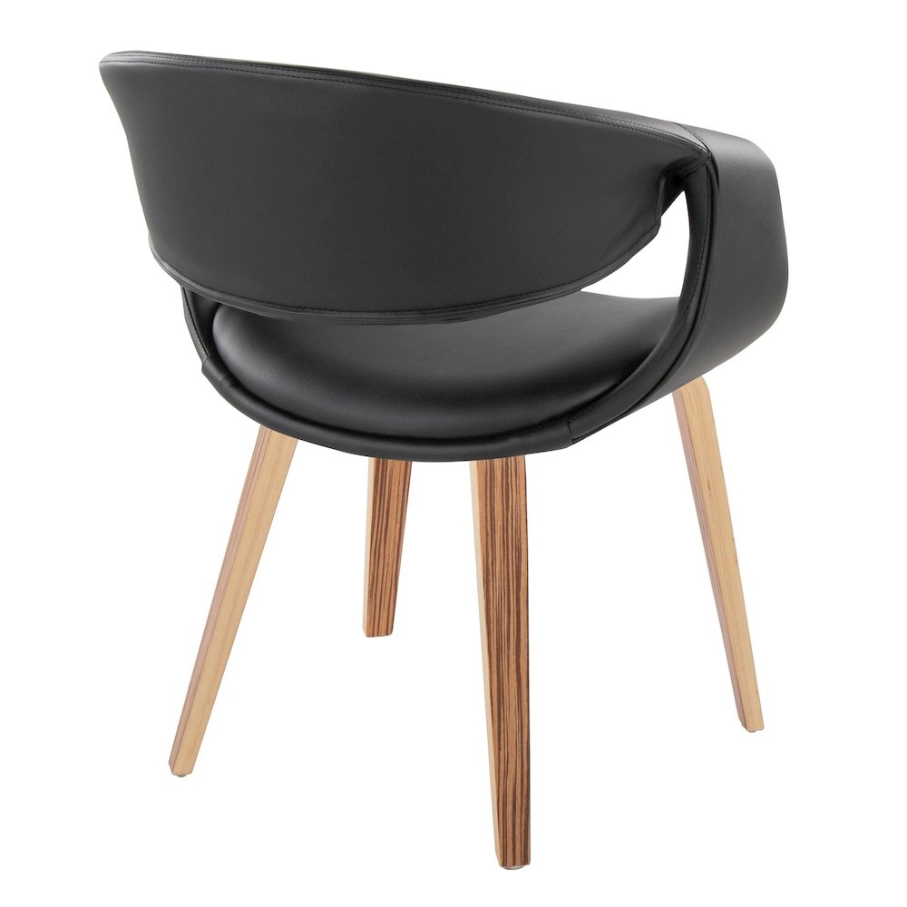 Curvo Upholstered Chair - Set of 2. Picture 4