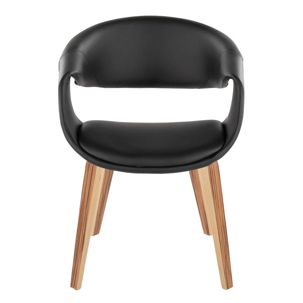 Curvo Upholstered Chair - Set of 2. Picture 6
