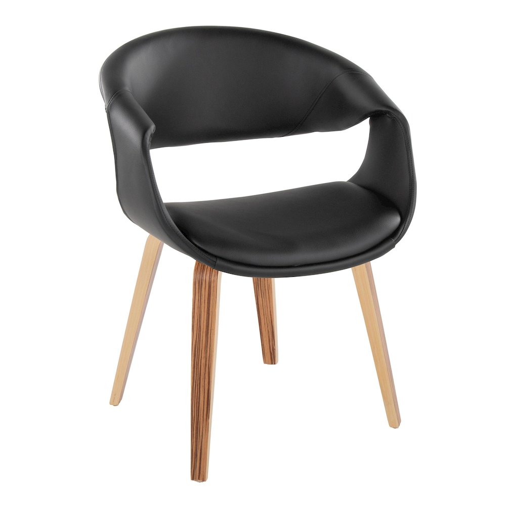 Curvo Upholstered Chair - Set of 2. Picture 2