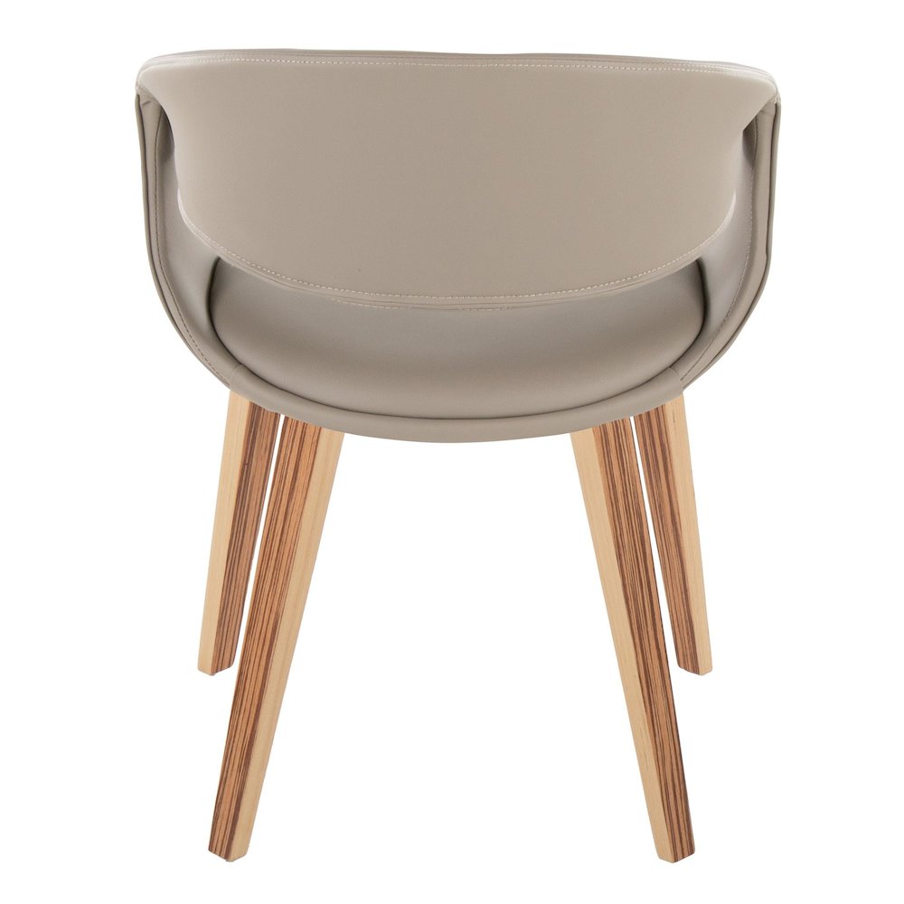 Curvo Upholstered Chair - Set of 2. Picture 5