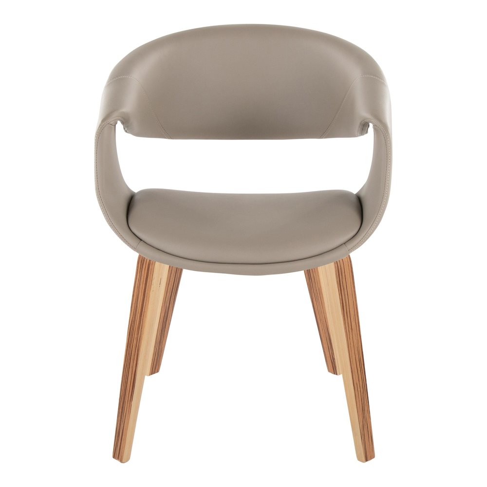 Curvo Upholstered Chair - Set of 2. Picture 6