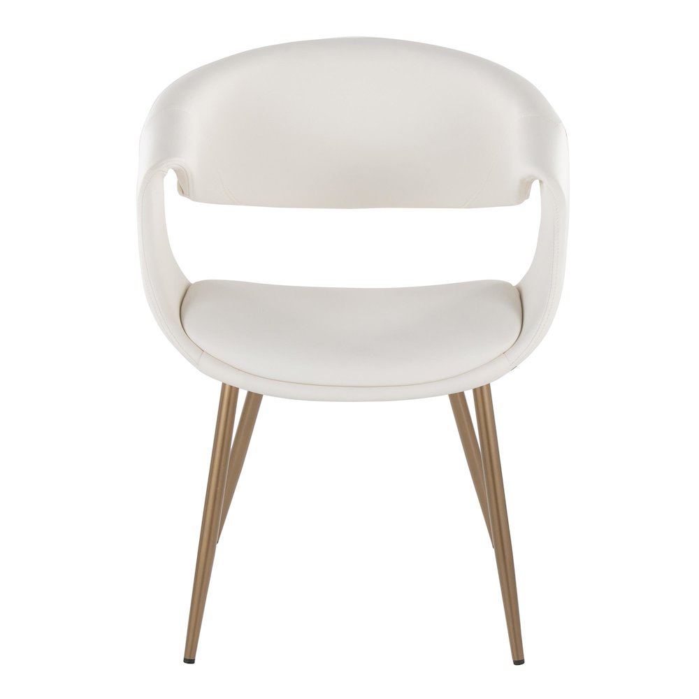 Curvo Upholstered Chair - Set of 2. Picture 6