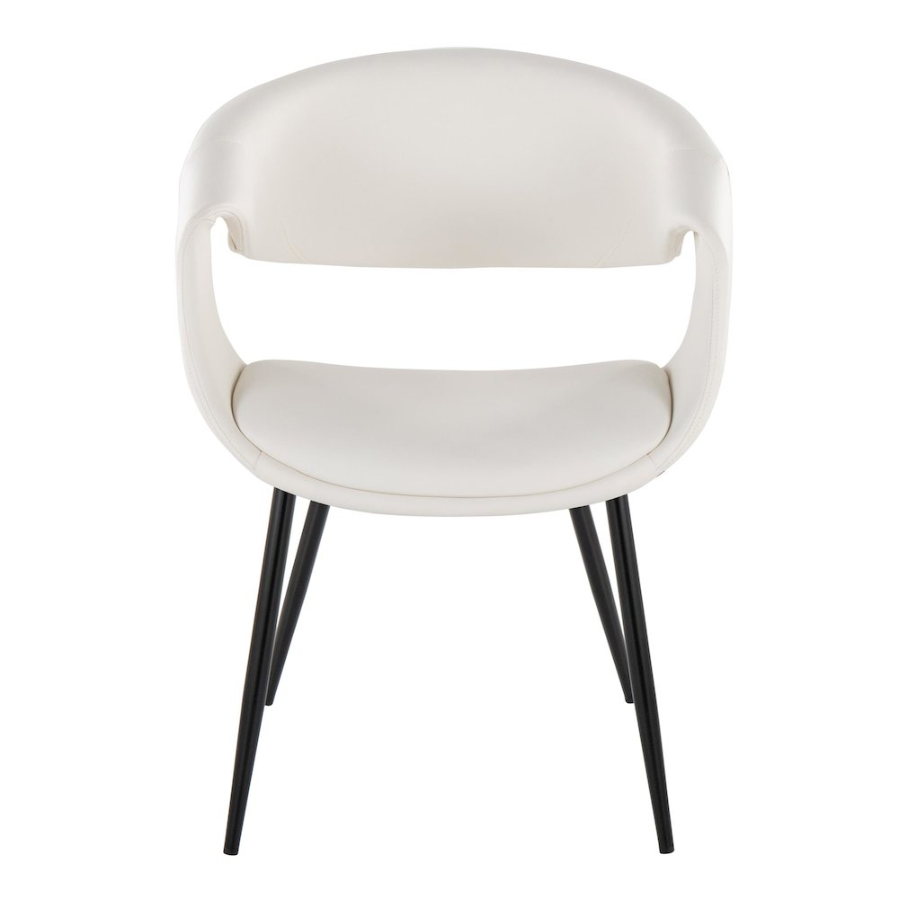 Curvo Upholstered Chair - Set of 2. Picture 6