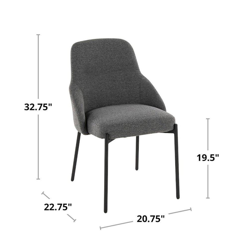 York Upholstered Chair - Set of 2. Picture 13