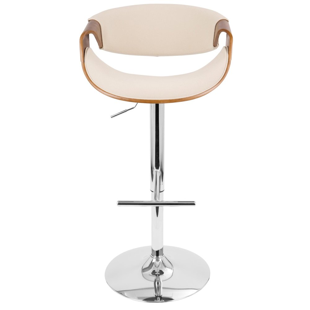 Curvo Adjustable Barstool - Set of 2. Picture 7