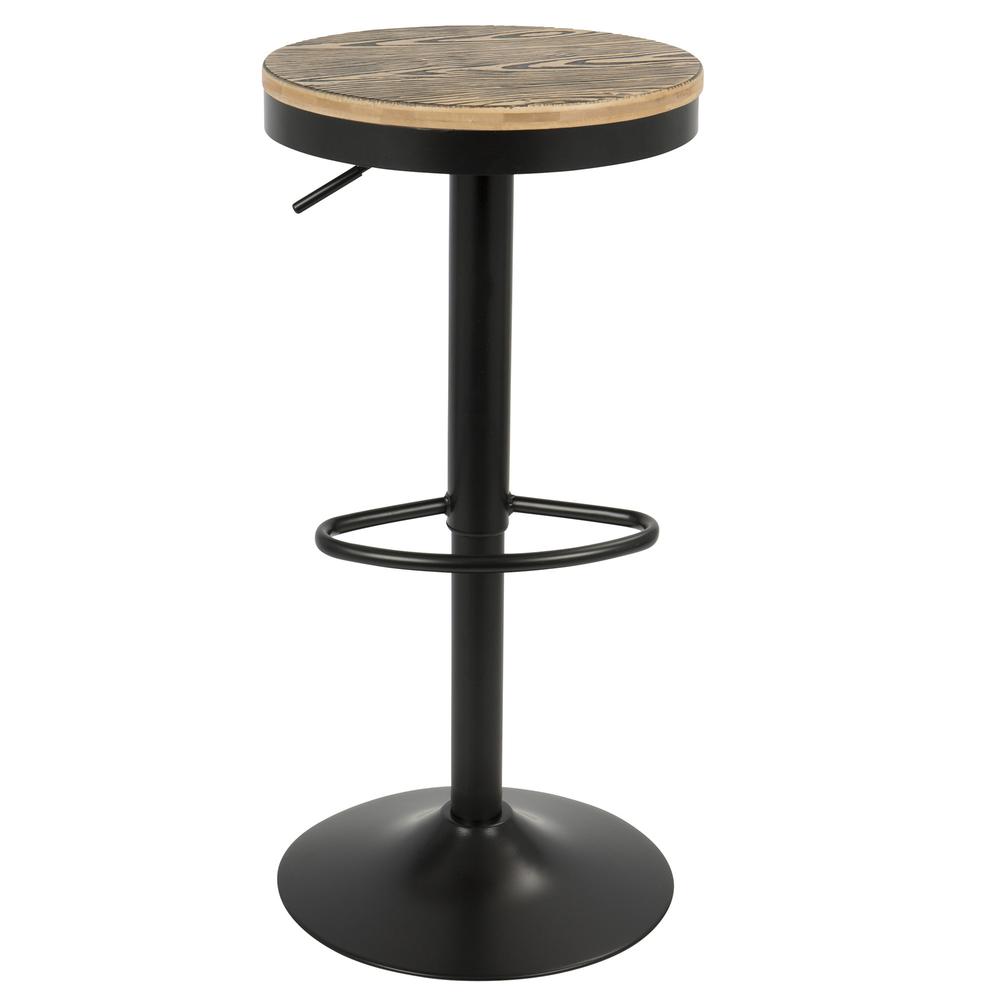 Black Dakota Barstool - Set of 2. Picture 6