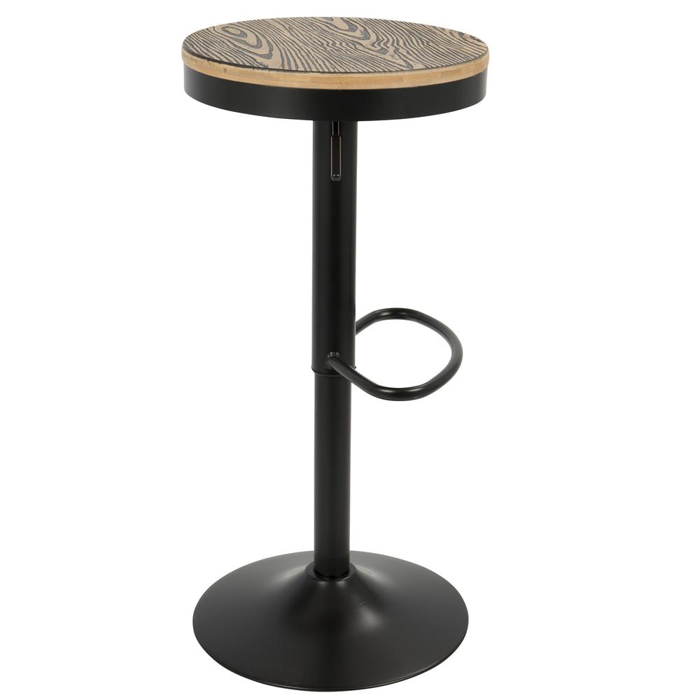 Black Dakota Barstool - Set of 2. Picture 3