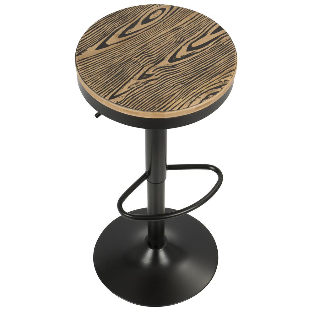 Black Dakota Barstool - Set of 2. Picture 7