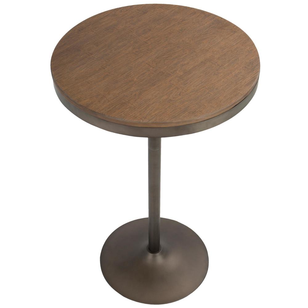 Antique, Brown Dakota Bar Table. Picture 2