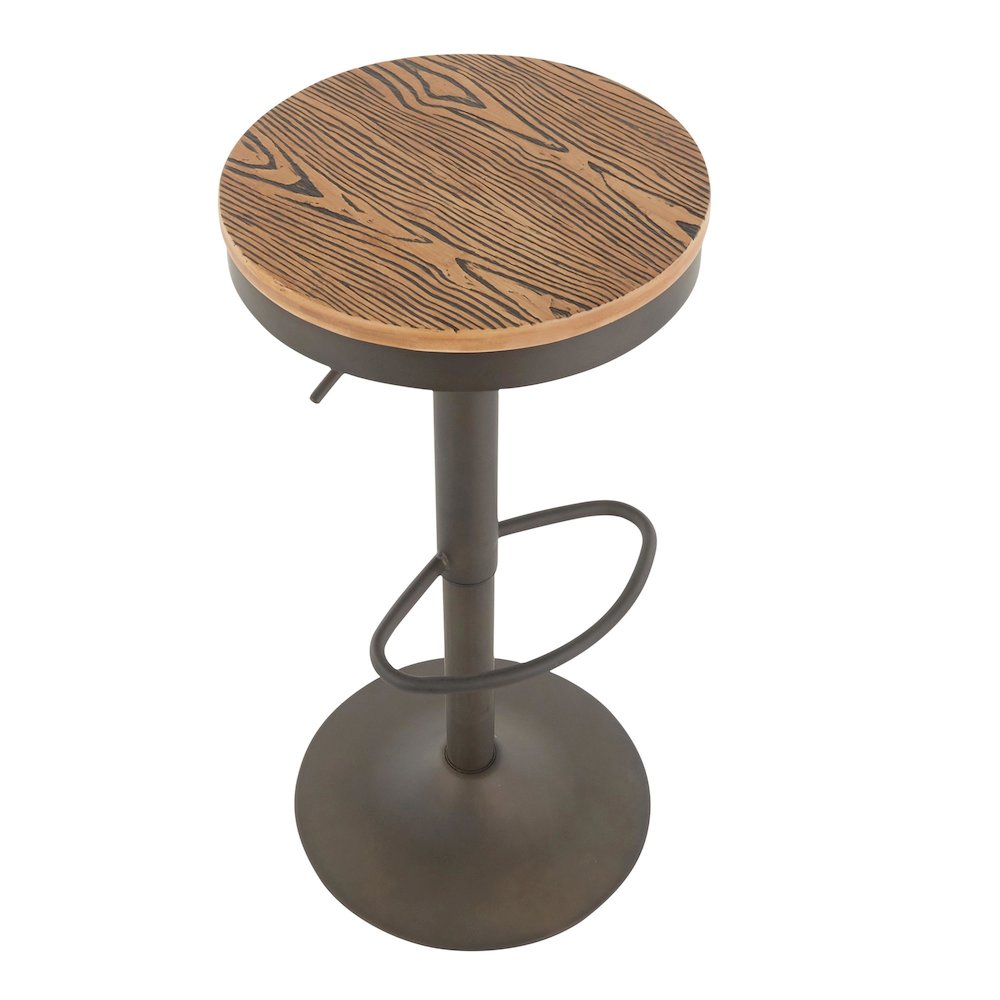 Dakota Adjustable Barstool. Picture 6