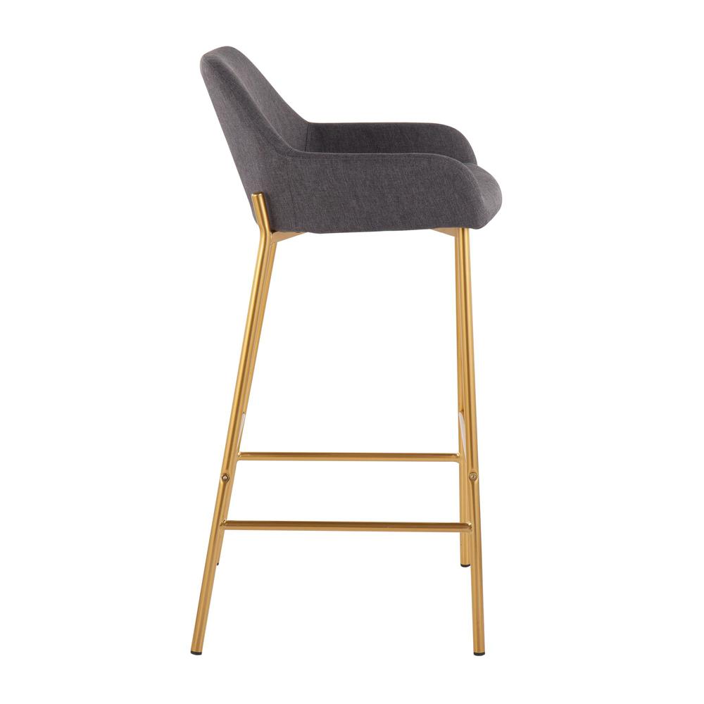Daniella Fixed-Height Bar Stool - Set of 2. Picture 3