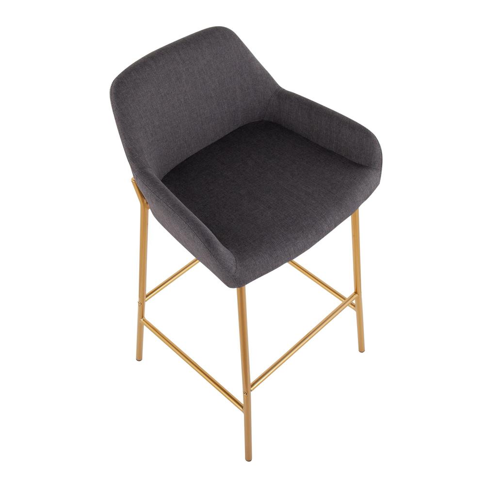 Daniella Fixed-Height Bar Stool - Set of 2. Picture 7