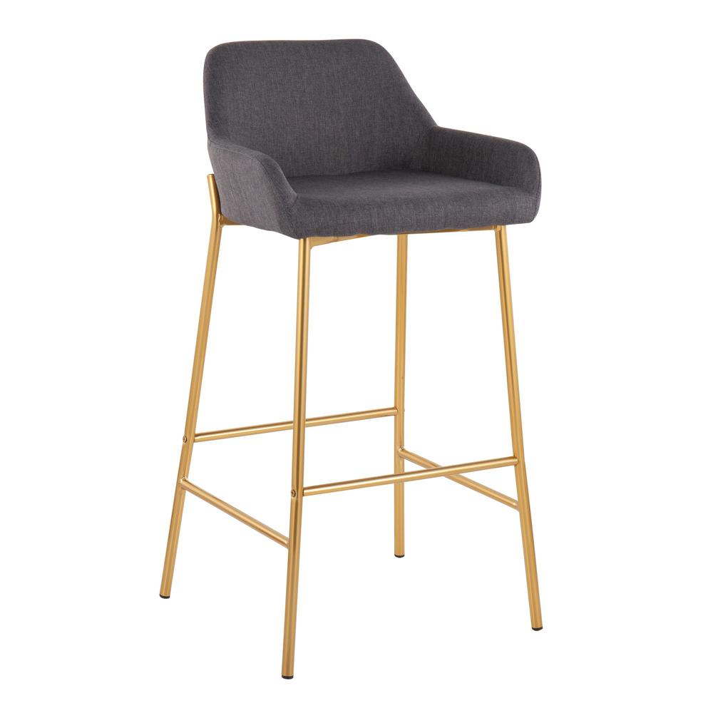 Daniella Fixed-Height Bar Stool - Set of 2. Picture 2
