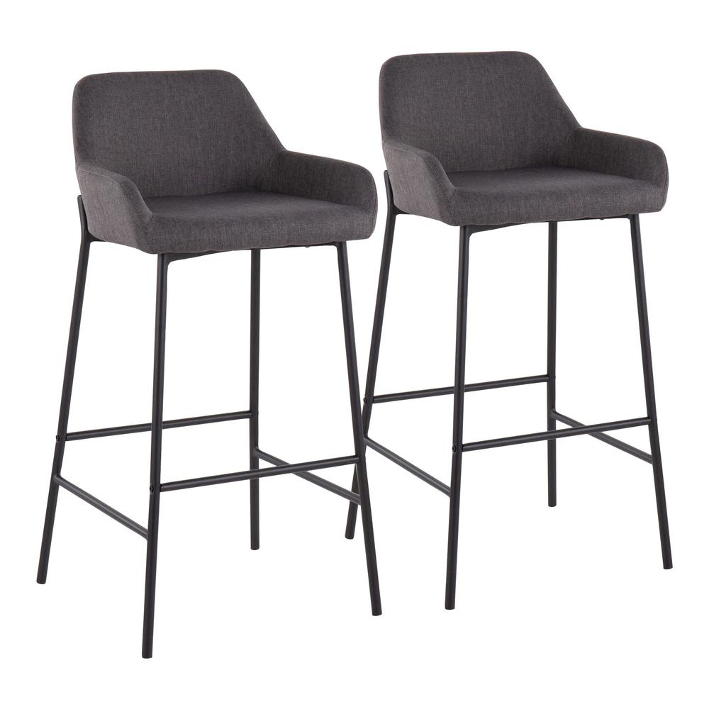 Daniella Fixed-Height Bar Stool - Set of 2. Picture 1