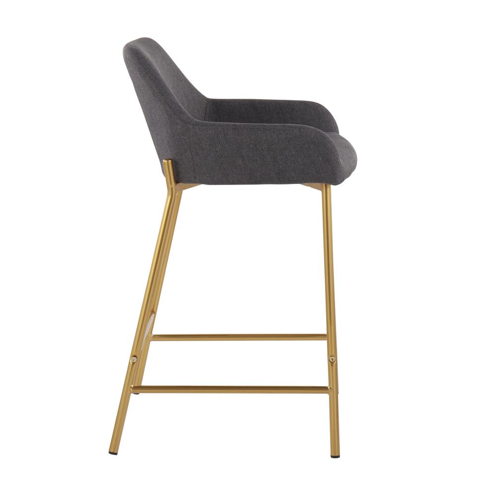 Daniella Fixed-Height Counter Stool - Set of 2. Picture 3