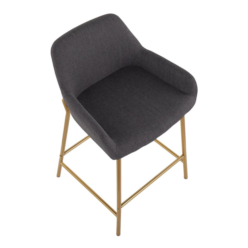 Daniella Fixed-Height Counter Stool - Set of 2. Picture 7