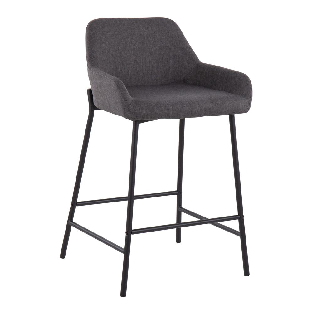 Daniella Fixed-Height Counter Stool - Set of 2. Picture 2