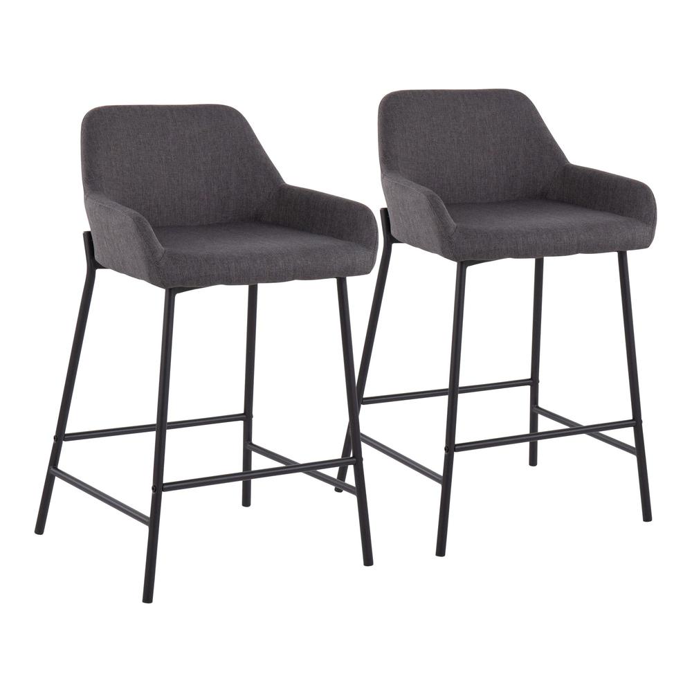 Daniella Fixed-Height Counter Stool - Set of 2. Picture 1