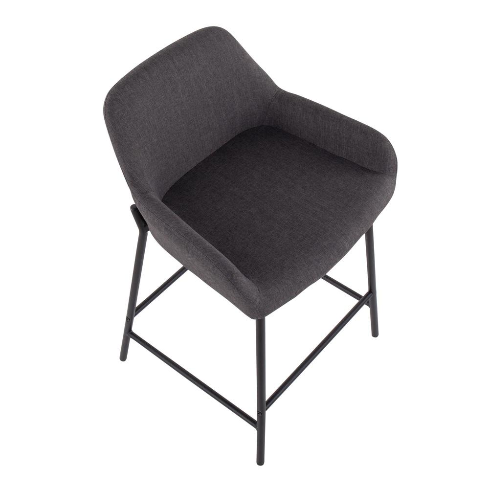 Daniella Fixed-Height Counter Stool - Set of 2. Picture 7