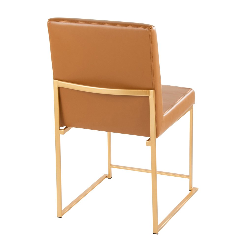 High Back Fuji Dining Chair - Set of 2. Picture 4