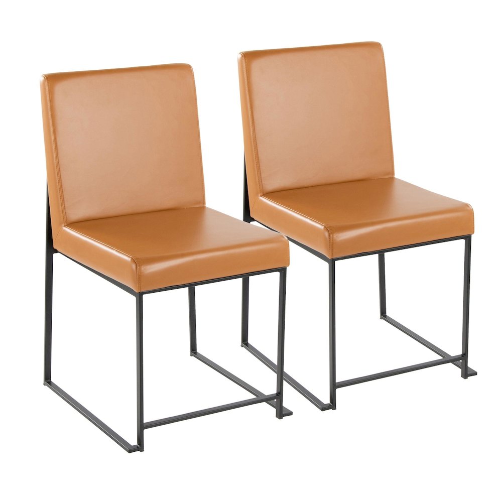 High Back Fuji Dining Chair - Set of 2. Picture 1