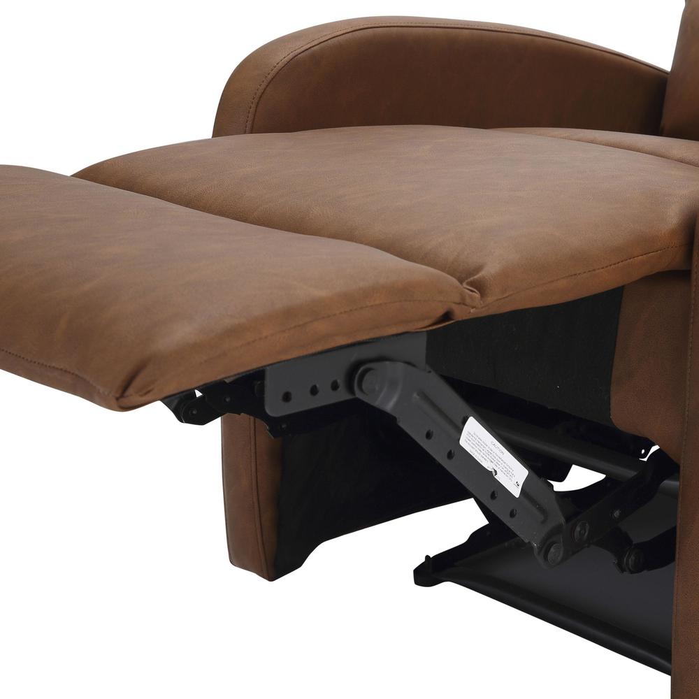 Camel PU Dormi Recliner Chair. Picture 9