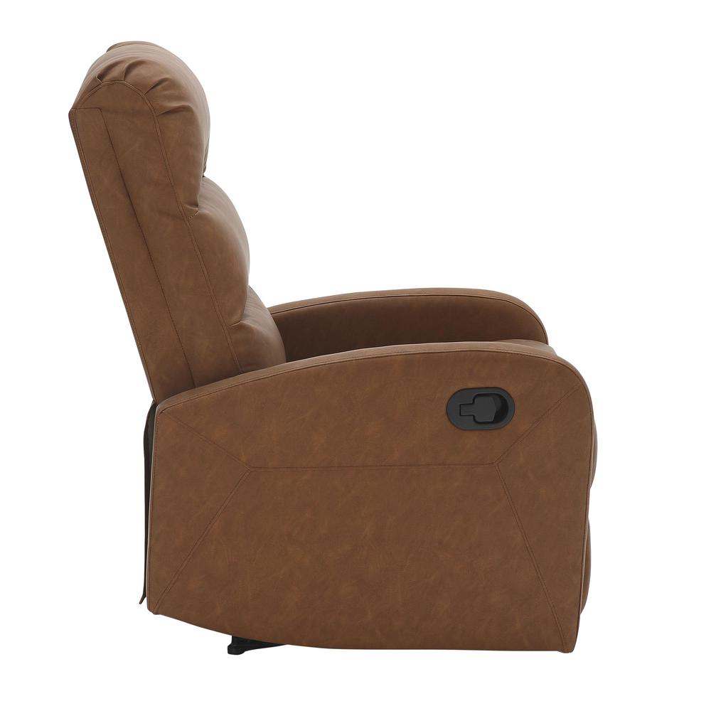Camel PU Dormi Recliner Chair. Picture 2